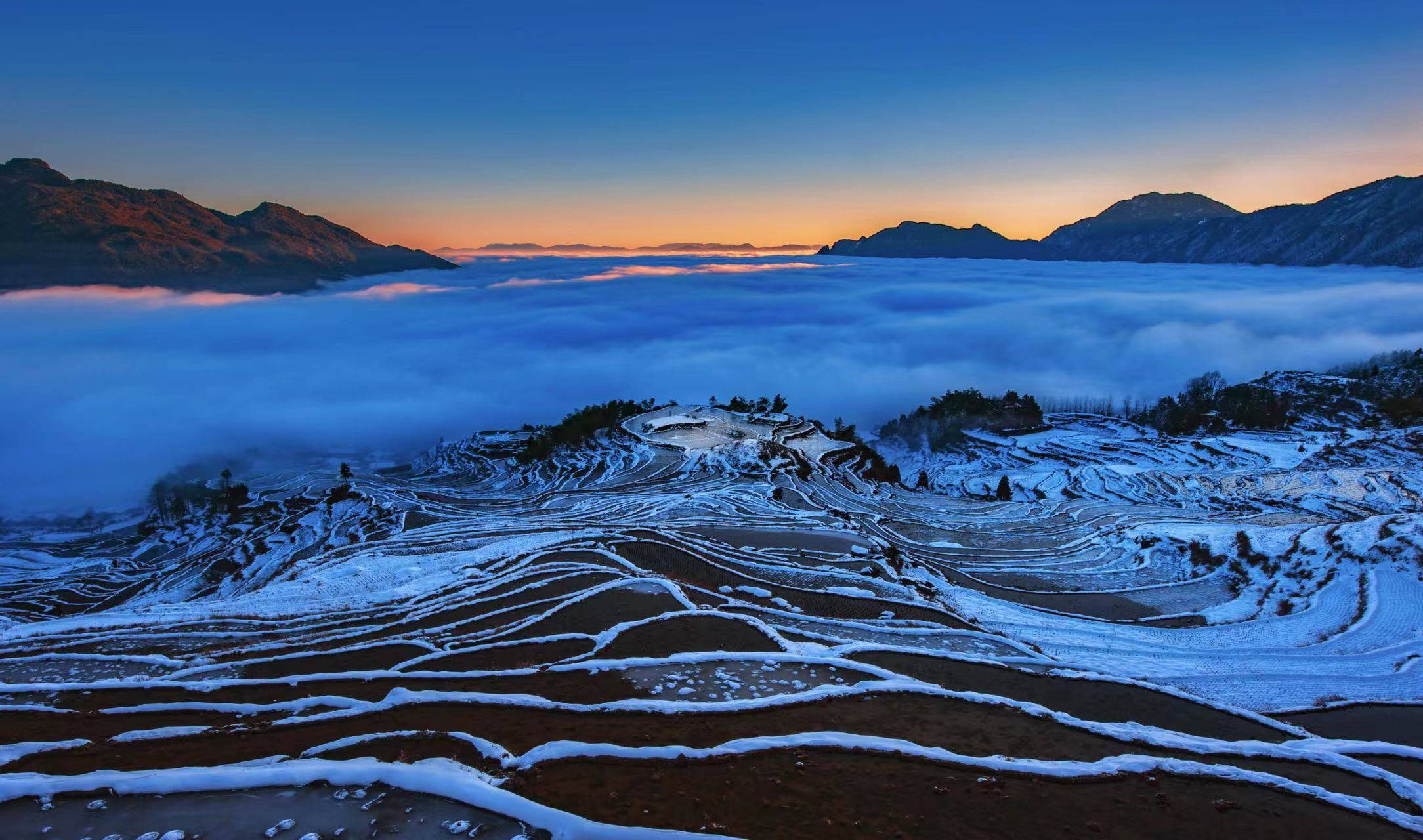 童话之城 浙江云和梯田开犁 Terraced Fields in Yunhe, Zhejiang